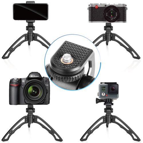  Apexel 360-Degree Rotating Handheld Folding Tripod