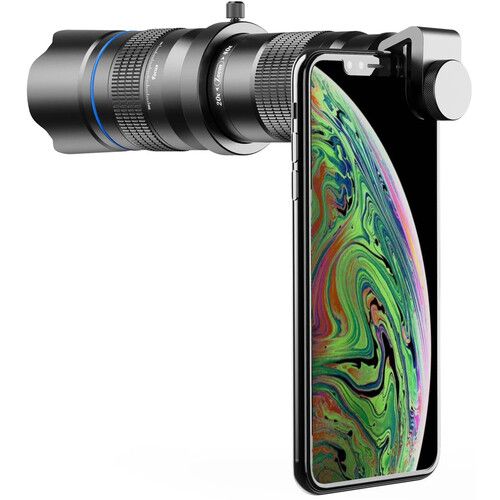  Apexel Premium Mobile Adjustable Real 20-40X Zoom Telephoto Lens