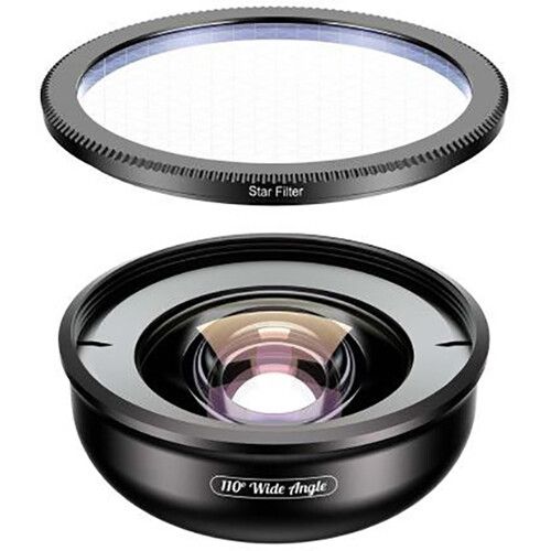  Apexel 110-Degree Wide Angle Lens (Black)