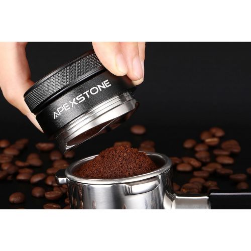  Apexstone 53mm Coffee Distributor,Espresso Distributor 53mm,Espresso Distribution Tool 53mm,53mm Espresso Distributor Leveler Tool,Coffee Leveler Fits for 54mm Breville Portafilter