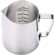Apexstone Espresso Steaming Pitcher 12 oz,Espresso Milk Frothing Pitcher 12 oz,Coffee Milk Frothing Cup,Coffee Steaming Pitcher 12 oz/350 ml