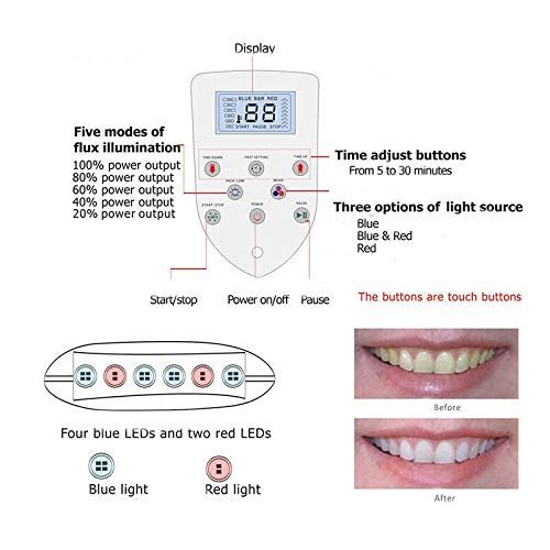  Aphrodite Mobile LED Dental Teeth Whitening Lamp System Teeth Bleaching Light Lamp MD-669