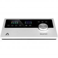 Apogee},description:Apogee Quartet is the ultimate desktop audio interface and studio control center for professional recording on Mac and iPad. Made for the musician, producer and