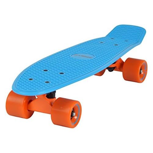  Apollo Fancy Skateboard, Vintage Mini Cruiser, Komplettboard, 22.5inch (57,15 cm), Mini-Board mit Holz Oder Kunstsoff Deck mit und Ohne LED Wheels