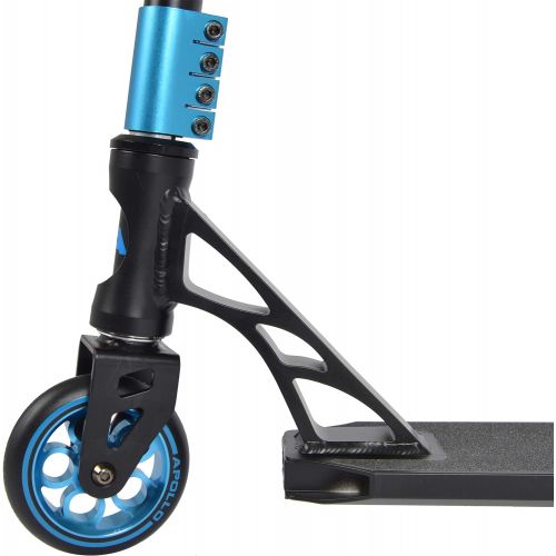  Apollo Stunt Scooter - Genesis Pro X Profi Stuntscooter, ABEC 9 Kugellager, PU Wheels mit Alu Core, Funscooter, Tretroller, Stuntroller, Roller