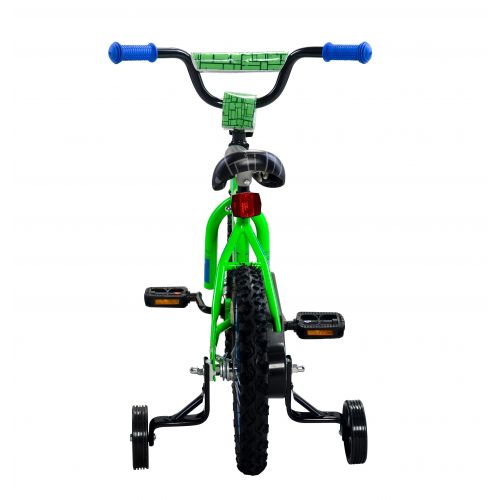  Apollo FlipSide 14 inch Kids Bicycle, Ages 3 to 5, Height 30 - 38 inches, Green/Blue