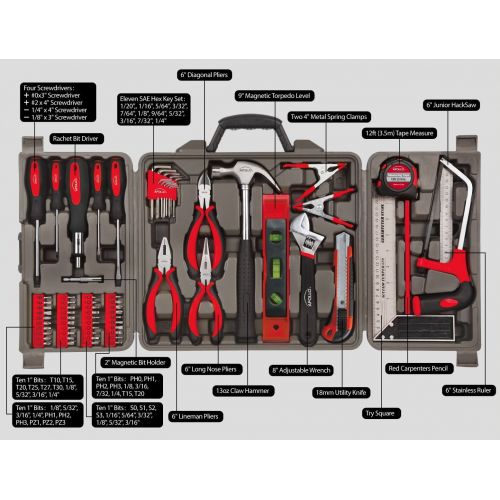  Apollo Precision Tools Apollo Tools 71-Piece Household Tool Kit