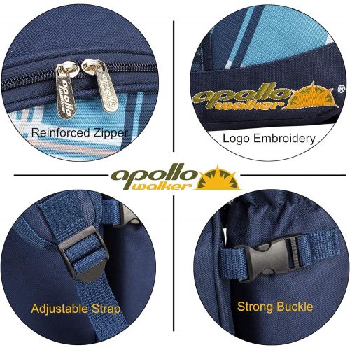  apollo walker TAWA Picnic Set Backpack for 4 with Cooler Compartment,Detachable Bottle/Wine Holder Including Large Picnic Blanket(45x 53) for Picnic Family and Lovers Gifts,Outdoor