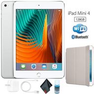Apple (6ave) Apple 128GB iPad Mini 4 (Wi-Fi Only, Silver) + Stone Apple iPad Mini Smart Cover