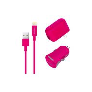 Apple-Certified MFI Lightning USB Car & Wall Charger Kit for iPhone iPad & iPod