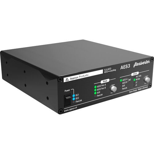  Appsys ProAudio 16 x 16 Channel Format Converter for AES/EBU