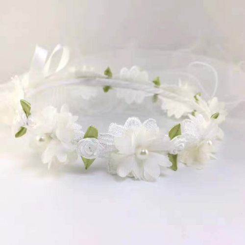  Apregies Flower Girls Catholic Religious First Communion Veil Floral Wreath Wedding Veil
