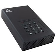 Apricorn 4TB Aegis Padlock DT 256-bit Encryption USB 3 Hard Drive (ADT-3PL256-4000)