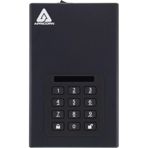  Apricorn 10TB Aegis Padlock DT 256-Bit Encrypted USB 3.0 Hard Drive (ADT-3PL256-10TB)