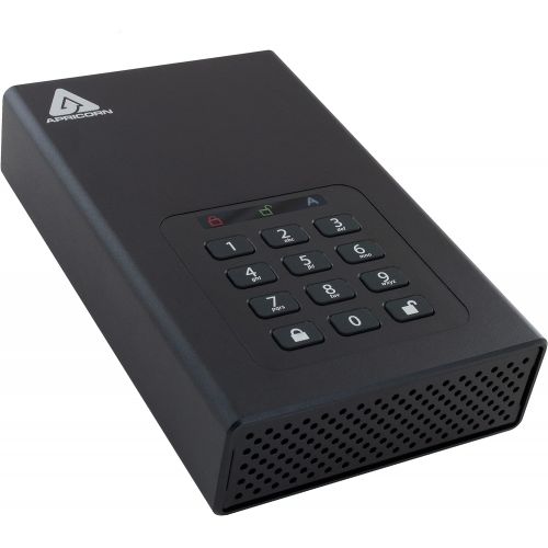  Apricorn 10TB Aegis Padlock DT 256-Bit Encrypted USB 3.0 Hard Drive (ADT-3PL256-10TB)