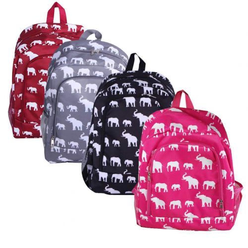  April Fashions Elephant Print Backpack for boy Women Teen Girls Fashion Shoulder Bag Book bag Children Travel Casual bag (NBN-E-BW-1)