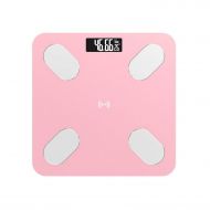 April With You LCD Digital Smart Voice Bluetooth APP Electronic Scales Body Fat Scale for Apple/iOS Bathroom Household Balance Bathroom Scales,Charging Type2