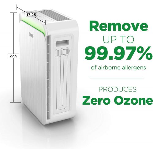  Aprilaire Allergy + Pet True HEPA Air Purifier with 4-Stage Filtration, Removes Pet Allergens & Odors, Ozone Free