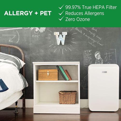  Aprilaire Allergy + Pet True HEPA Air Purifier with 4-Stage Filtration, Removes Pet Allergens & Odors, Ozone Free