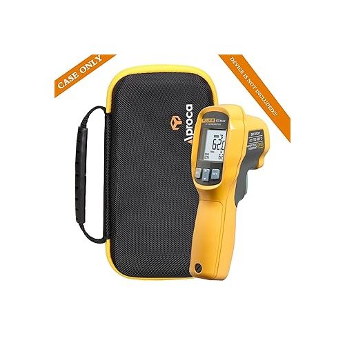  Aproca Hard Storage Travel Case, for Fluke 62 Max/Fluke 62 Max+ / 64 Max / 59 Max+ Infrared Thermometer