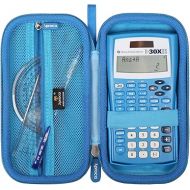 Aproca Blue Hard Storage Case, for Texas Instruments TI-30XIIS / TI-30X IIS 2-Line Scientific Calculator