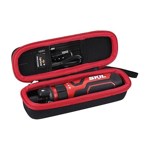  Aproca Hard Storage Travel Case, for SKIL Rechargeable 4V Cordless Screwdriver and Accessories