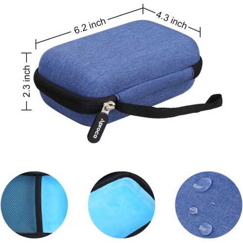  Aproca Blue Hard Travel Storage Carrying Case for Fujifilm Instax Mini Link Smartphone Printer