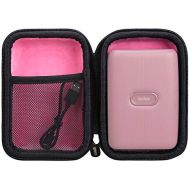 Aproca Pink Hard Travel Storage Carrying Case for Fujifilm Instax Mini Link Smartphone Printer