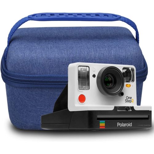  Aproca Hard Travel Storage Case for Polaroid Originals Now I-Type/OneStep 2 / OneStep+ Instant Film Camera (Blue)