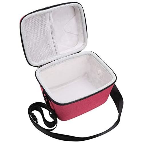  Aproca Hard Travel Storage Case for Polaroid Originals Now I-Type/OneStep 2 / OneStep+ Instant Film Camera (Red + Shoulder Strap)