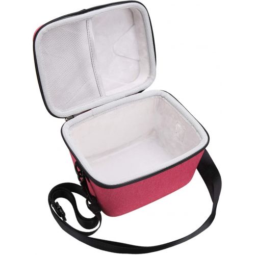  Aproca Hard Travel Storage Case for Polaroid Originals Now I-Type/OneStep 2 / OneStep+ Instant Film Camera (Red + Shoulder Strap)