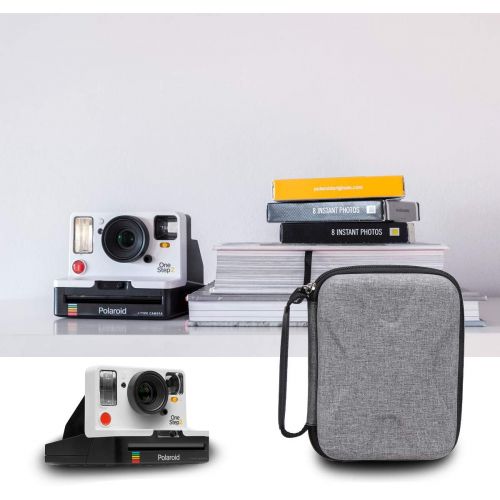  Aproca Hard Travel Storage Case for Polaroid Originals 9003/9008/9009/9016 OneStep 2 Instant Film Camera (Grey-New Version)