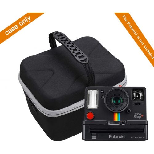  Aproca Hard Travel Storage Case for Polaroid Originals Now I-Type/OneStep 2 / OneStep+ Instant Film Camera (Black + Shoulder Strap)