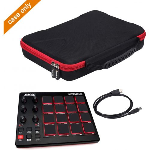  [아마존베스트]Aproca Hard Carry Travel Case For AKAI Professional MPD218 USB/MIDI Pad Controller