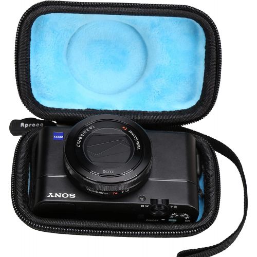  Aproca Hard Carry Travel Case fit Sony RX100 VA/ RX100 VI/ RX100 V/ RX100 IV/RX100 III /RX100 II 20.1MP Digital Camera