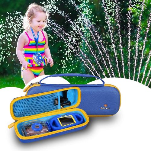  Aproca Hard Storage Case for Ourlife Kids Camera Selfie Waterproof Action Child Gift Cameras(Case Only)