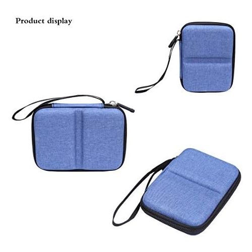  Aproca Hard Travel Storage Case for Canon PowerShot ELPH 180 Digital Camera (Blue)