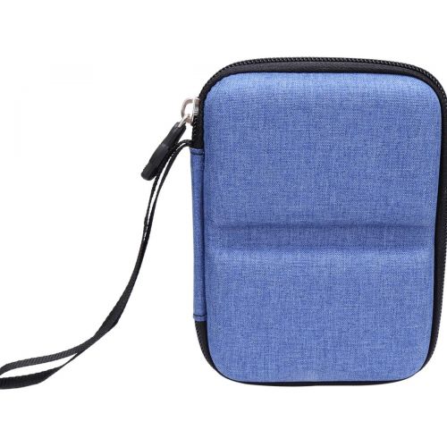  Aproca Hard Travel Storage Case for Canon PowerShot ELPH 180 Digital Camera (Blue)