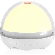 [아마존 핫딜] Aptoyu Table Lamp, Touch Sensor Beside Lamps Dimmable Warm White Night Light with Color Changing RGB, Dual PC Cover, Dual USB Charging Port, and Timer for Bedroom, Living Room, Kids Room,