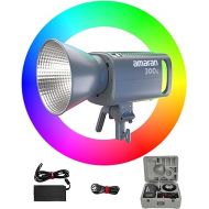 Amaran 300c RGB Studio Light, Bowen Mount LED Video Light with Hyper Reflector Support APP Control