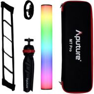 Aputure MT Pro RGB Tube Light Full-Color Mini LED Tube Light Led Light RGB Wand 7.5W 2000K~10000K with Grid, Ball Head and Carrying Case