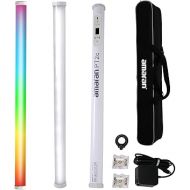 Aputure Amaran PT2c Led Video Light RGBWW Led Tube Light Stick,CRI 95 TLCI 98 2700K-10000K,9 Lighting FX Bluetooth App Control for Photography Vlog Live Streaming