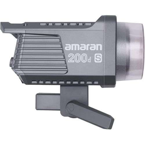  amaran 200dS,amaran 200d Upgrade 200W Photography Lighting Output Daylight Bowens Mount LED Video Light,Bluetooth App Control 8 Pre-Programmed Lighting Effects DC/AC Power Supply Silent Fan