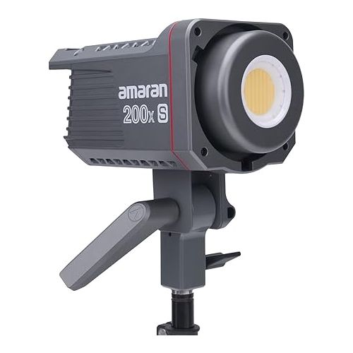  amaran 200x S 200W Bi-Color LED Video Light,Bluetooth App Control Studio Light,DC/AC Power Supply Bowens Mount Silent Fan Photography Lighting(amaran200xs)