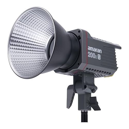  amaran 200x S 200W Bi-Color LED Video Light,Bluetooth App Control Studio Light,DC/AC Power Supply Bowens Mount Silent Fan Photography Lighting(amaran200xs)