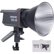 amaran 100x S Bi-Color Bowens Mount Point-Source LED Video Light,100W Output Studio Light,Bluetooth App Control 9 Built-in Lighting Effects DC/AC Power Supply Ultra Silent Fan(amaran 100xS)