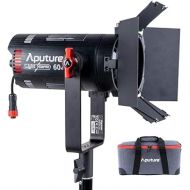 Aputure LS 60d Focusing LED Video Light CRI 95+ TLCI 95+ 50000lux @1m App Control Built-in 8 Lighting FX with Barn Doors for Video Recording,Wedding,Outdoor Shooting