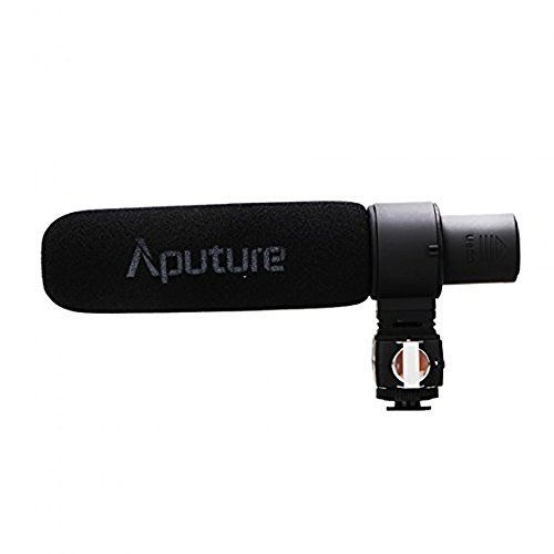  Aputure V-Mic D2 Sensitivity Adjustable Directional Condenser Shotgun Microphone Compatible Canon Nikon Sony DSLR Camcorder