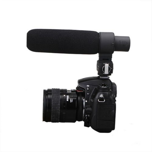  Aputure V-Mic D2 Sensitivity Adjustable Directional Condenser Shotgun Microphone Compatible Canon Nikon Sony DSLR Camcorder