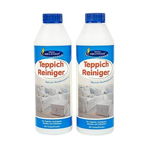  [아마존베스트]Aqua Clean Carpet Cleaner Special High Concentrate 2x 500 ml